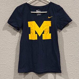 Nike Michigan Wolverines T Shirt | Size S
